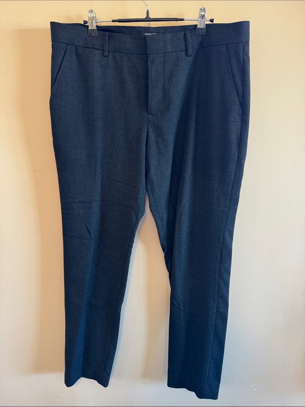 RW&CO. Men's Dress Pants in Dark Grey